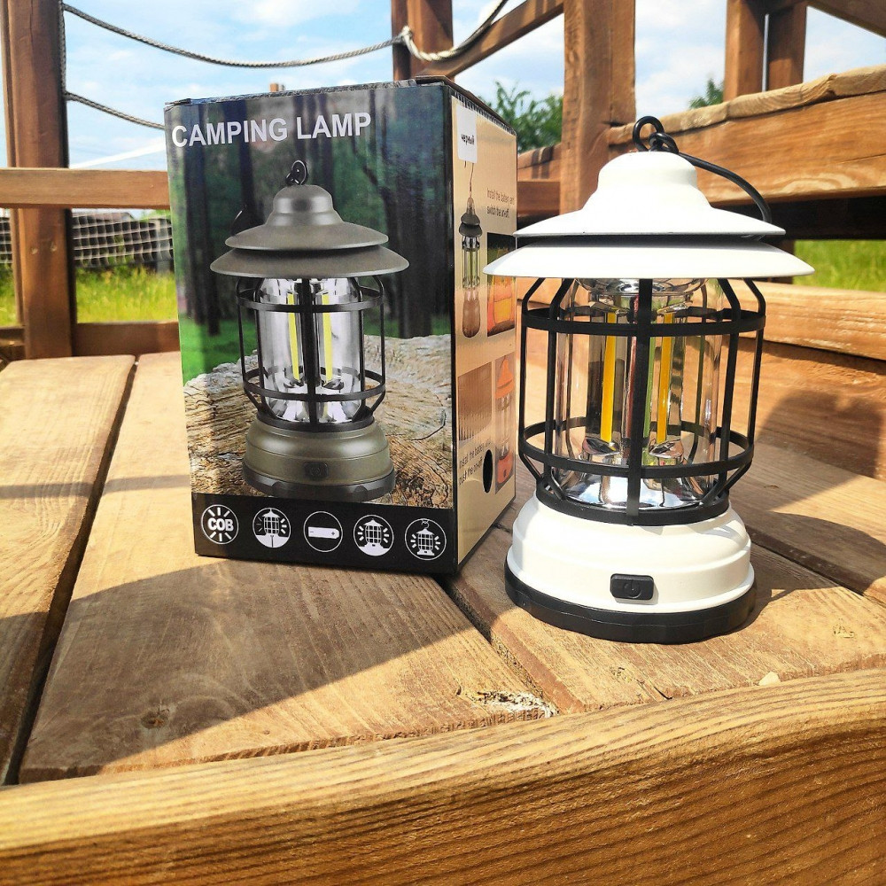 Многофункциональный подвесной походный фонарь в стиле ретро Camping Lamp