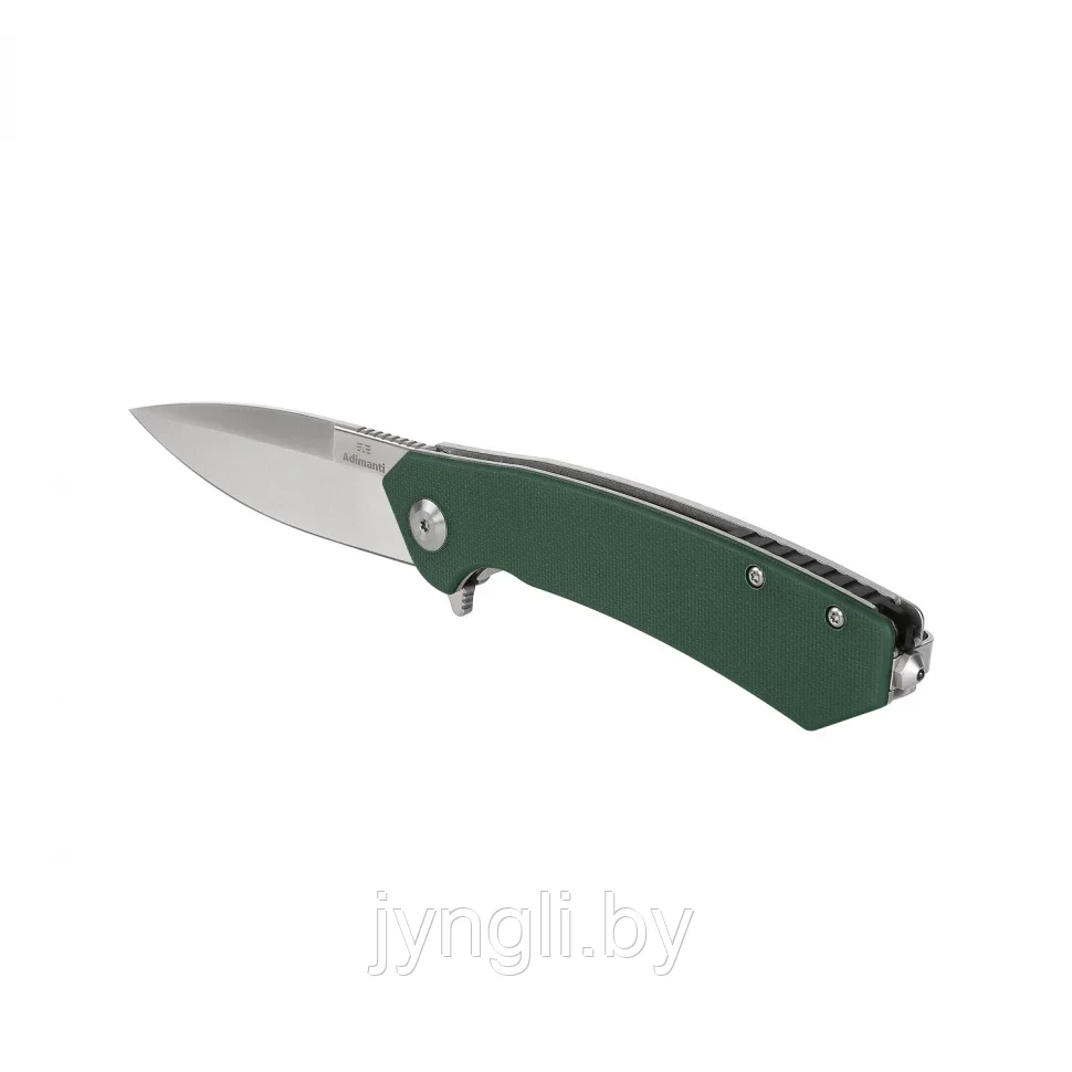 Нож Adimanti by Ganzo (SKIMEN design), зеленый - фото 1 - id-p212253906