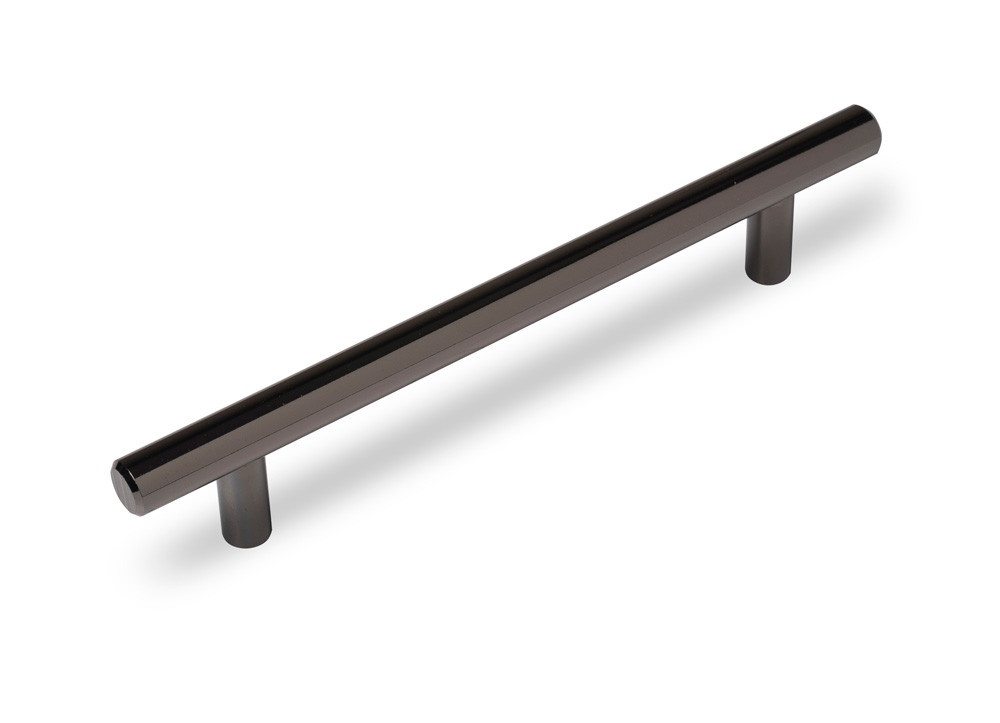 Ручка мебельная JET 100 м.ц.128мм черный никель R100S.128QNP99 - фото 1 - id-p212259419