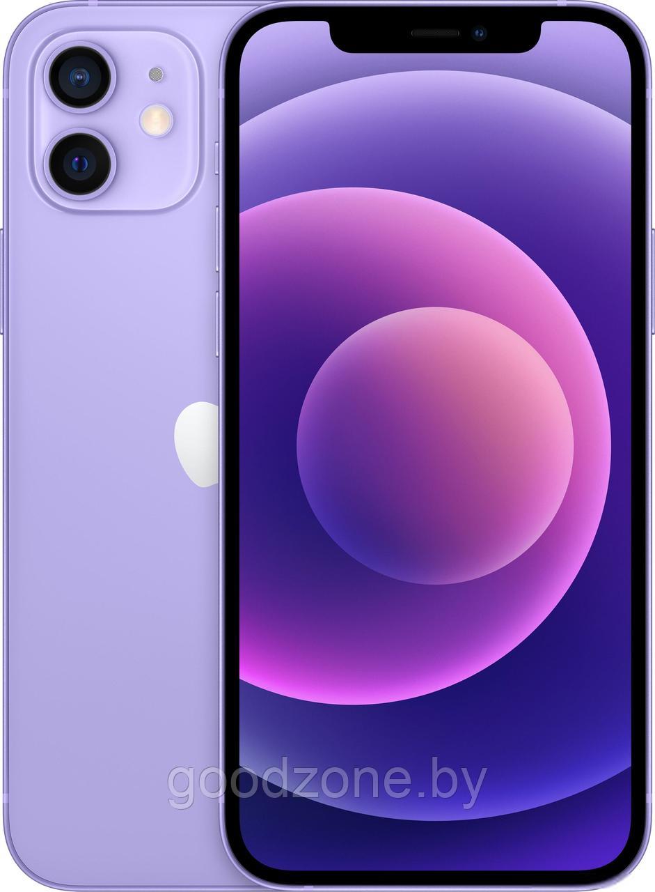Смартфон Apple iPhone 12 128GB (фиолетовый) - фото 1 - id-p201832150