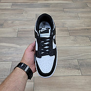 Кроссовки Nike Dunk Low Black White, фото 3