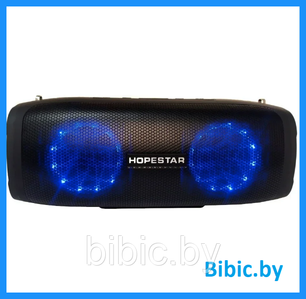 Портативная колонка Hopestar A6 Party. Мощная беспроводная bluetooth акустическая система блютуз, аналог JBL​​