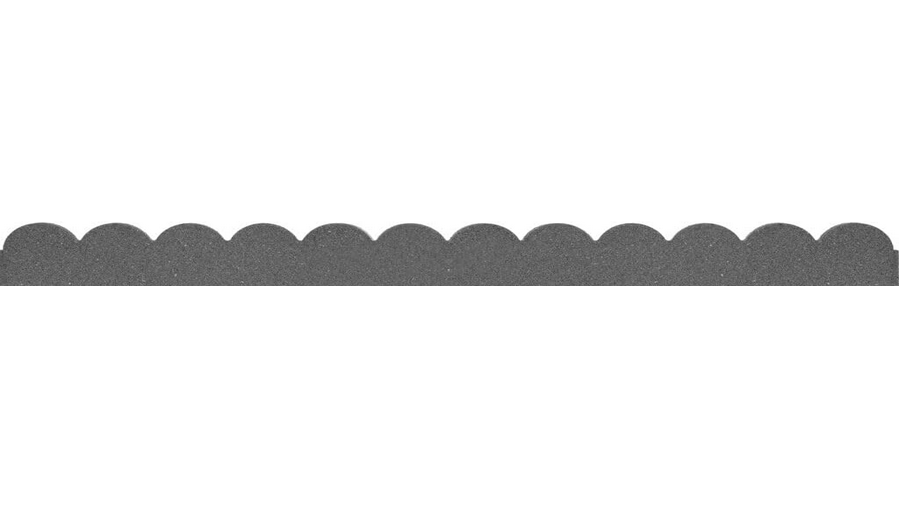 Бордюр садовый для грядок и клумб Flexi Curve Scalloped Border, серый - фото 1 - id-p212270772