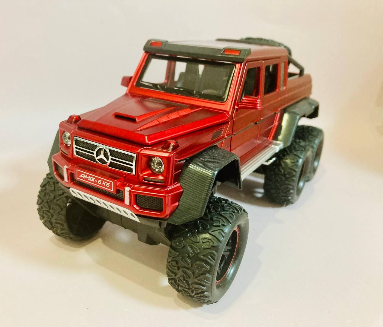 Металлическая инерционная машинка Mercedes-Benz  G63 (Свет, звук) большая машина мерседес