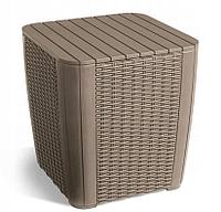 Столик с функцией хранения Keter Luzon, капучино 248914