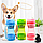 Дорожная бутылка поилка - кормушка  для собак и кошек Pet Water Bottle 2 в 1  Голубой, фото 4