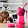 Дорожная бутылка поилка - кормушка  для собак и кошек Pet Water Bottle 2 в 1  Зеленый, фото 5