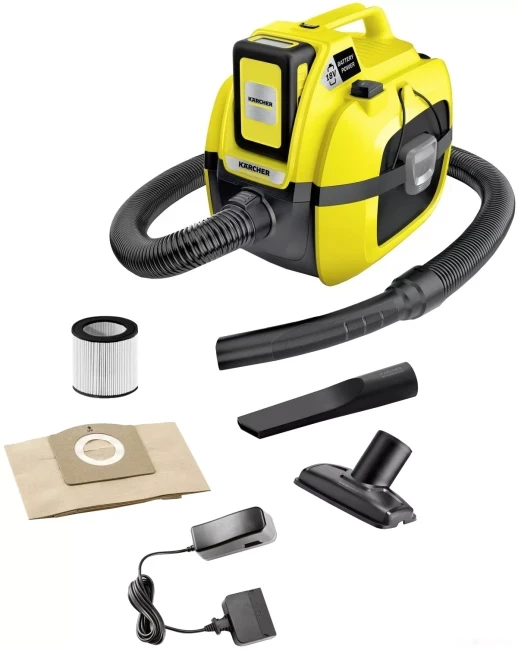 Пылесос Karcher WD1 Compact Battery (1.198-301.0) - фото 1 - id-p212276667
