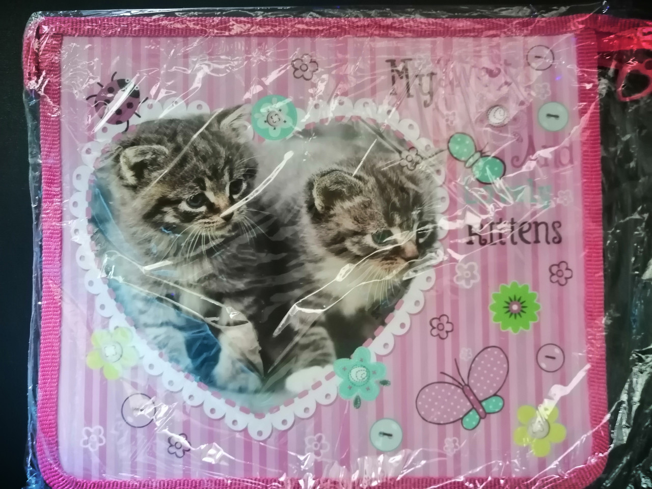 Папка д/тетрадей А5 "Lovely kittens" на молнии (Цена с НДС)