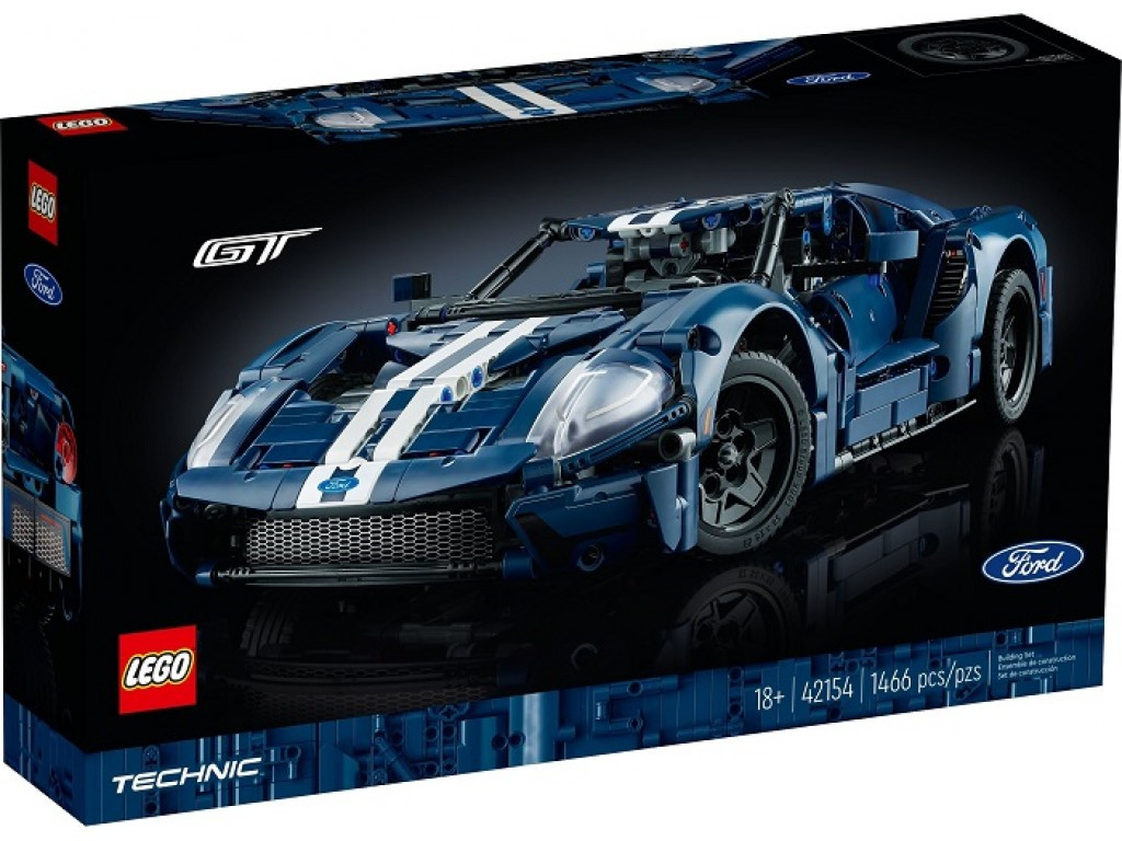 LEGO Technic 42154 2022 Ford GT - фото 2 - id-p212300417