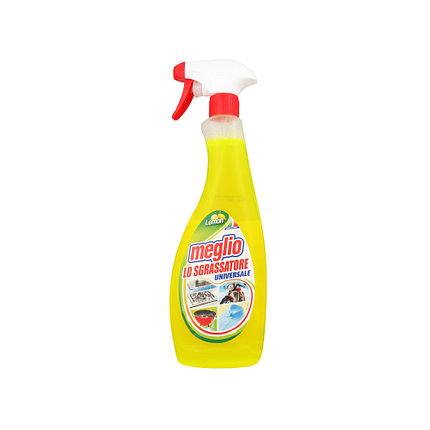 Средство чистящее универсальное Meglio Sgrassatore universale антижир лимон 750 мл, фото 2