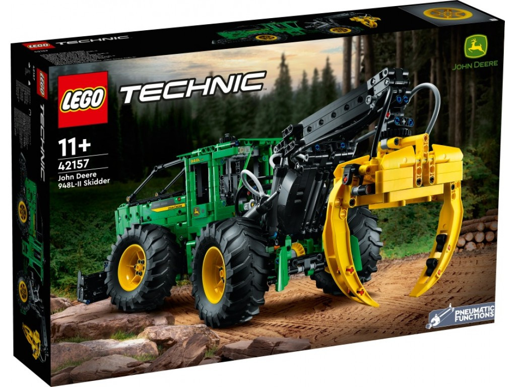 LEGO Technic 42157 Трелевочный трактор John Deere 948L-II - фото 1 - id-p212301352