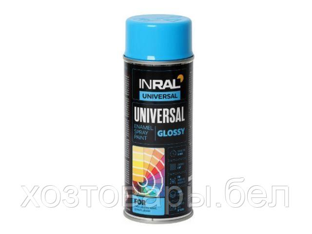Эмаль универсальная голубой светлый INRAL 400мл (5012) - фото 1 - id-p211389843