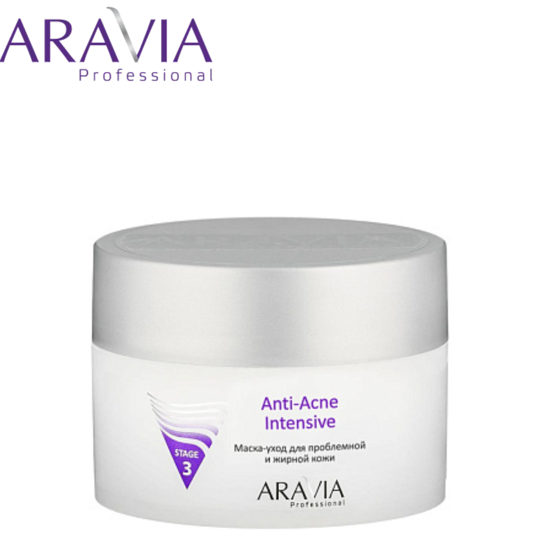 Маска для проблемной и жирной кожи Anti-Acne Intensive Aravia Professional