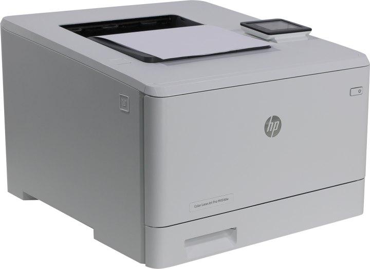 Принтер HP Color LaserJet Pro M454dw W1Y45A (A4 27стр/мин 512Mb сетевой WiFi USB2.0 LCD двусторонняя печать) - фото 1 - id-p212310065