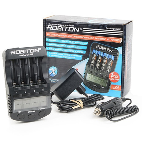 Зарядное устройство ROBITON ProCharger1000 - фото 1 - id-p212317964