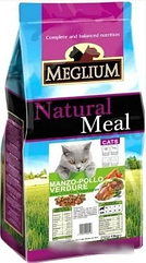 Сухой корм для кошек Meglium Cat Beef & Chicken & Vegetables 15 кг