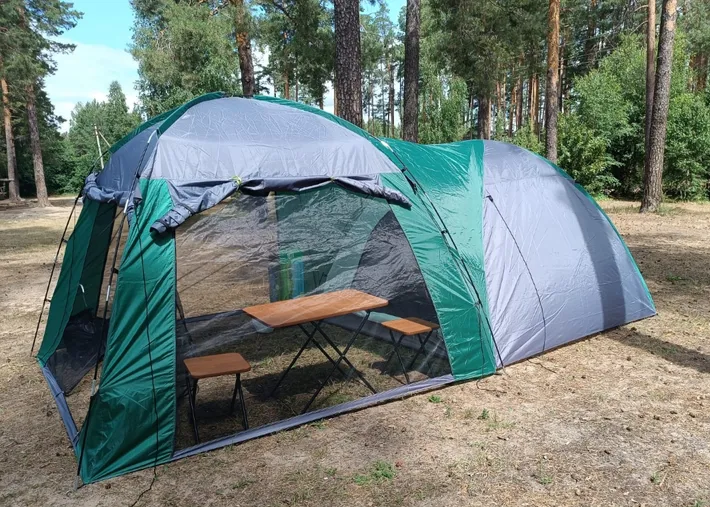 Палатка-шатер (кухня) 4-х местная(470х250х190), арт. KAIDE KD-2577, фото 1
