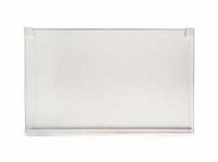 Полка-стекло холодильника Атлант с обрамлением с одной стороны 520x340 мм нижняя (код 371320307100)
