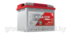 Аккумулятор 65ah GLADIATOR ENERGY 65Ah/640 (- +) 242x175x190 - фото 1 - id-p212323561
