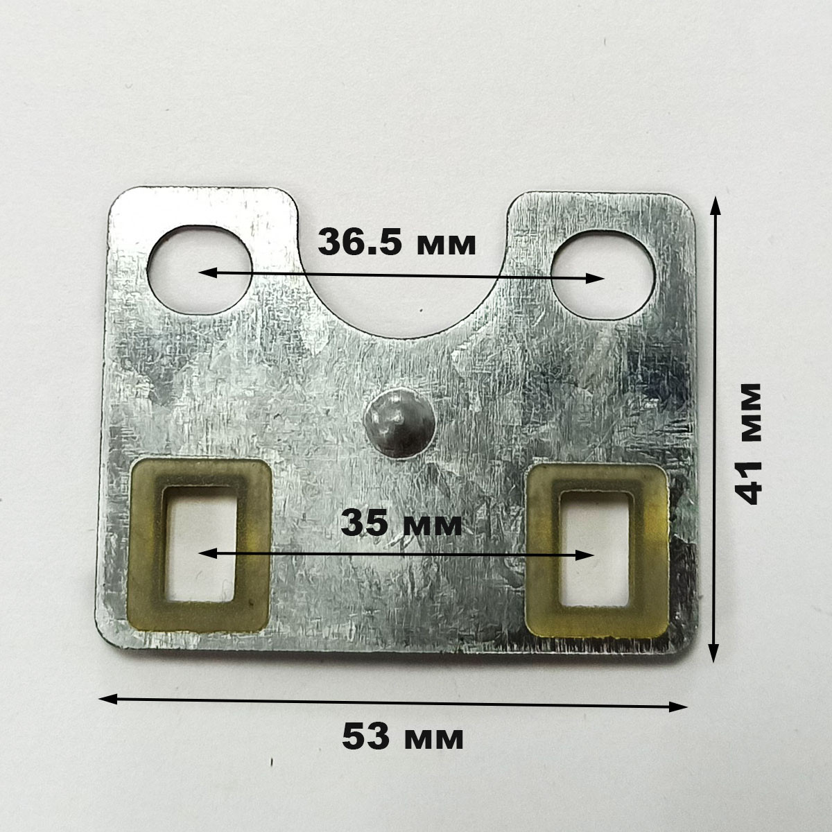 Пластина направляющая толкателей 177F(GX270)-192F(GX460) - фото 3 - id-p181880181