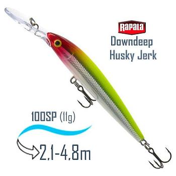 Воблер RAPALA Downdeep Husky Jerk 10, CLN