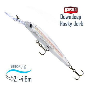 Воблер RAPALA Downdeep Husky Jerk 10, GMN