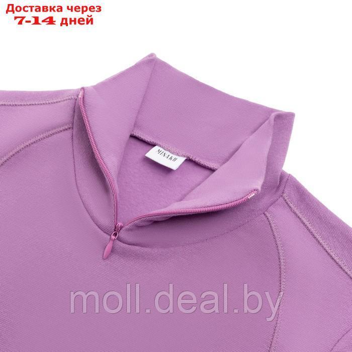 Термобельё женское (лонгслив, лосины) MINAKU цвет фиолетовый, размер 44 - фото 10 - id-p212285039