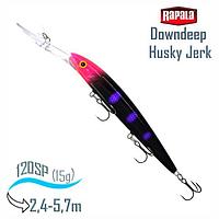 Воблер RAPALA Downdeep Husky Jerk 12, BLKL