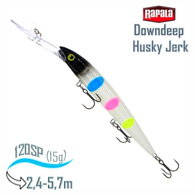 Воблер RAPALA Downdeep Husky Jerk 12, BWB