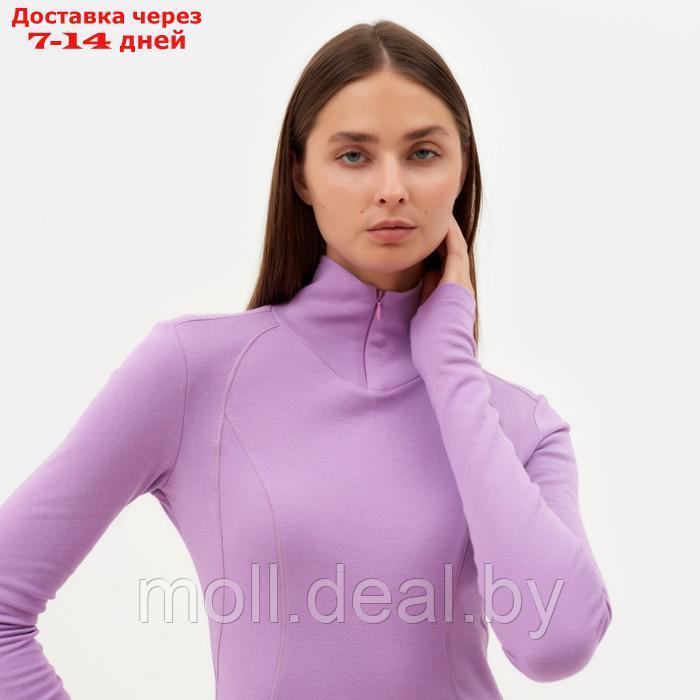 Термобельё женское (лонгслив, лосины) MINAKU цвет фиолетовый, размер 50 - фото 6 - id-p212285044