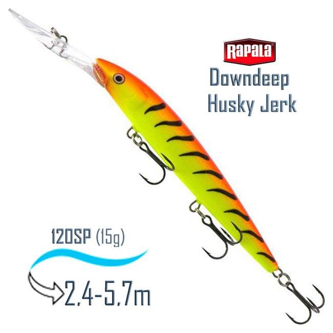 Воблер RAPALA Downdeep Husky Jerk 12, HT - фото 1 - id-p212323958