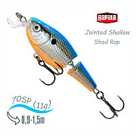 Воблер RAPALA Jointed Shallow Shad Rap 07, BSD