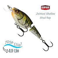 Воблер RAPALA Jointed Shallow Shad Rap 07, CW