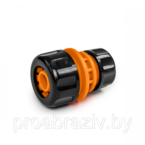 Соединитель шланг 1/2" х шланг 3/4" BLACK LINE "Bradas"