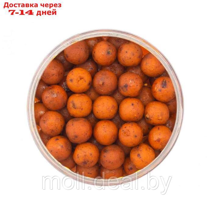Насадочные BUSTERS бойлы MINENKO, Оранжевая слива, варёные в дипе, 14 мм, 120 г - фото 4 - id-p212288483