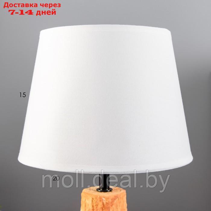 Настольная лампа "Эсмира" Е14 40Вт оранжевый 12,5х12,5х31см - фото 5 - id-p212288606