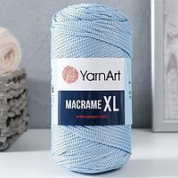 Пряжа "Macrame XL" 100% полиэстер 130м/250г (133 голубой)