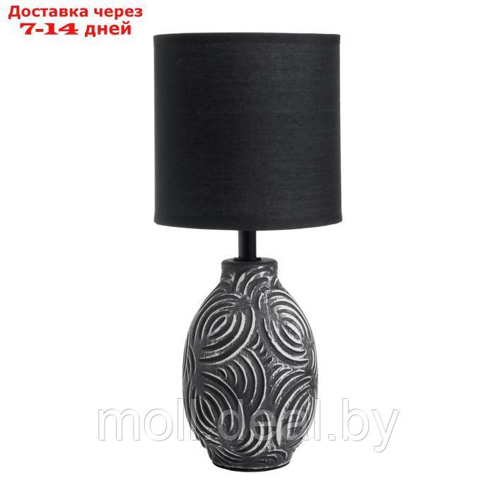 Настольная лампа "Радия" Е14 40Вт черный 12,5х12,5х30см - фото 7 - id-p212288636