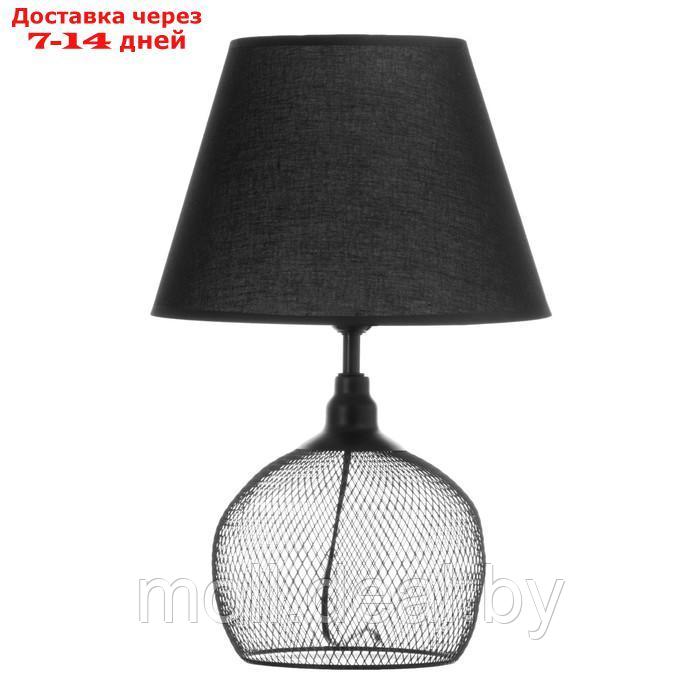 Настольная лампа "Лофт" E27 40Вт черный 22х22х41 см - фото 6 - id-p212288640