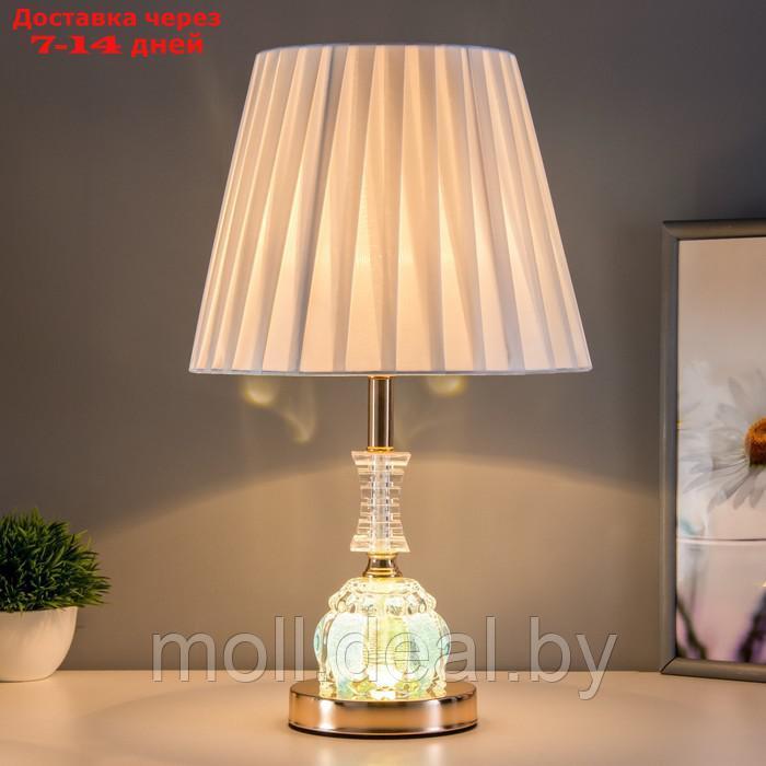 Лампа настольная с подсветкой "Супремо" 1x60Вт E27 серый 25х25х40см - фото 2 - id-p212288644