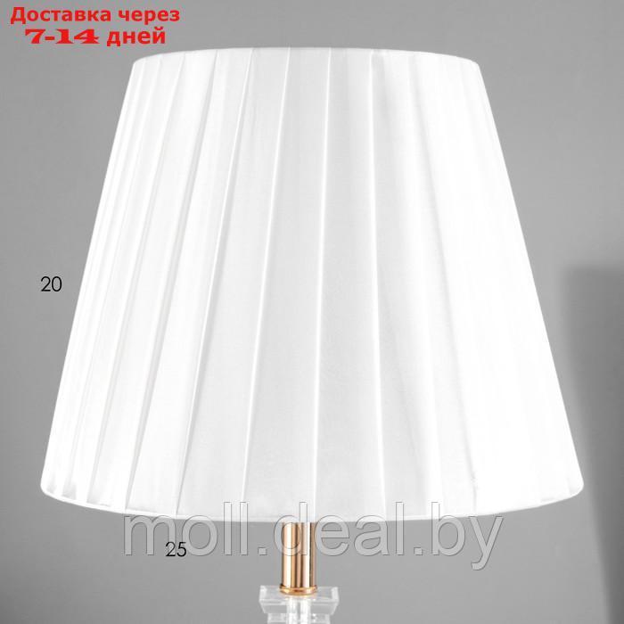 Лампа настольная с подсветкой "Супремо" 1x60Вт E27 серый 25х25х40см - фото 5 - id-p212288644