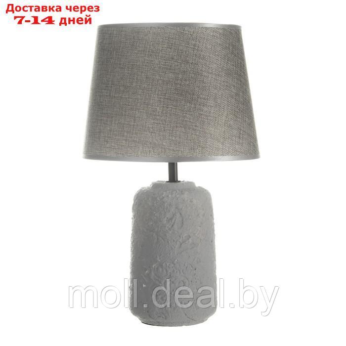 Настольная лампа "Рамина" Е14 40Вт серый 22,5х22,5х37см - фото 6 - id-p212288659