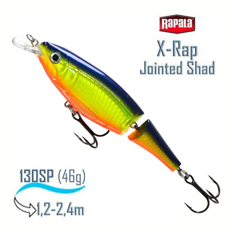 Воблер RAPALA X-Rap Jointed Shad 13, HS - фото 1 - id-p212324728