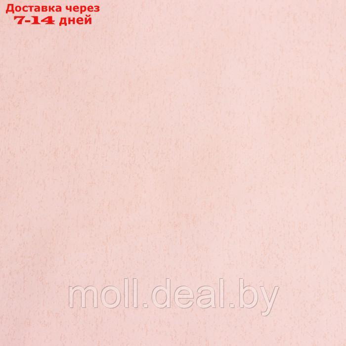 Клеёнка столовая на нетканой основе Доляна "Мини", ширина 137 см, рулон 20 м, цвет розовый - фото 2 - id-p212288736