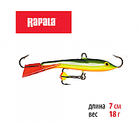 Балансир RAPALA Jigging Rap Color Hook 7, BYR, 7см, 18гр.