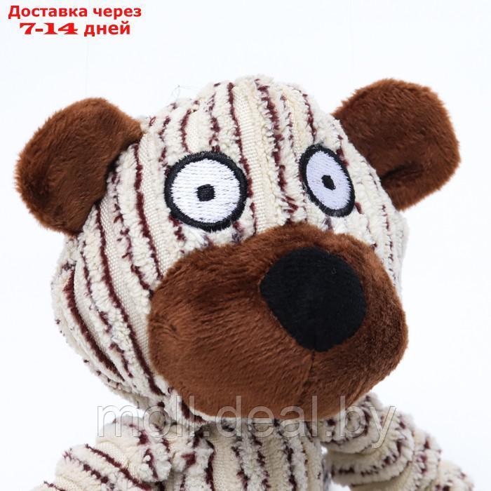 Игрушка текстильная с резиновыми кольцам "Медведь", 26 х 10 см - фото 5 - id-p212288975
