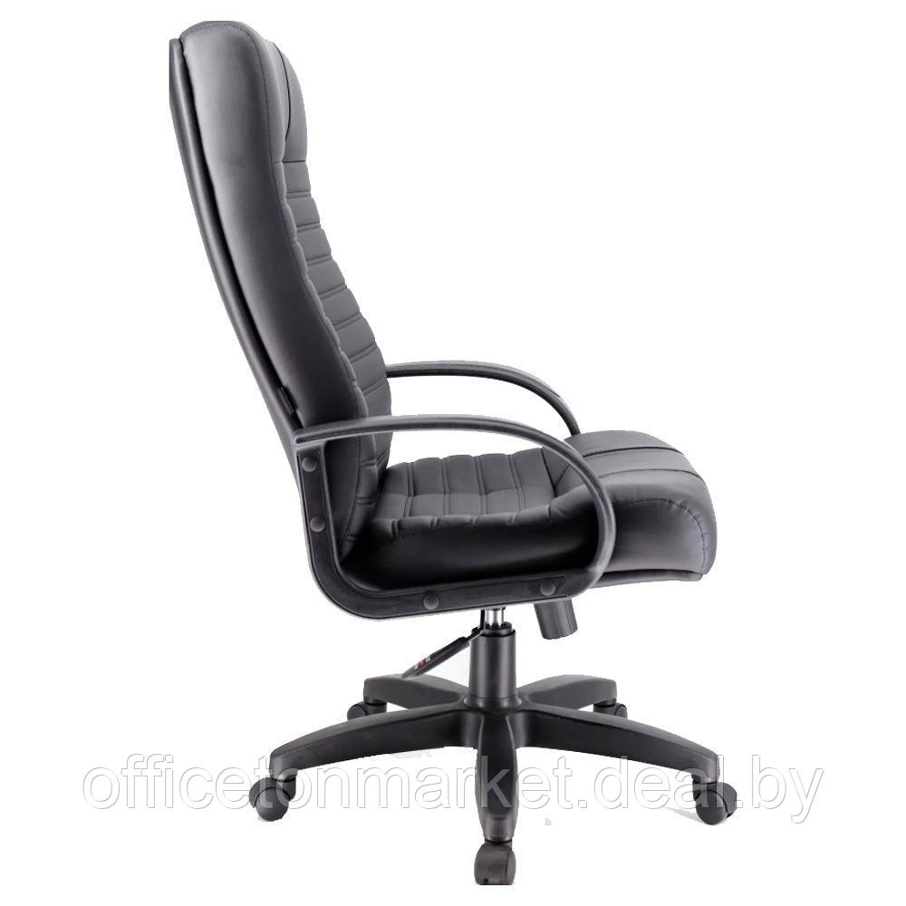Кресло для руководителя EVERPROF "ATLANT PL", экокожа, черный - фото 2 - id-p212323663