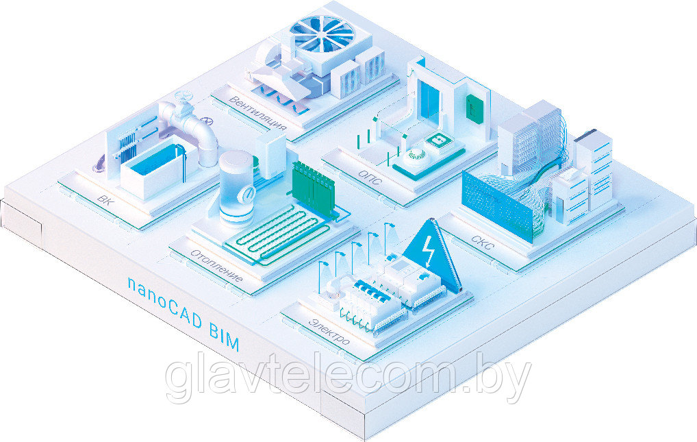 NanoCAD Инженерный BIM 23, локальная лицензия, бессрочная версия с подпиской на обновления