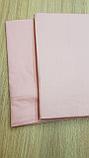 Простыня сатиновая на резинке Бэлио 160х200х25, розовые румяна, фото 2